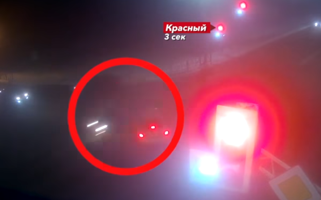 Опубликовано видео момента ДТП на Московском шоссе в Рязани