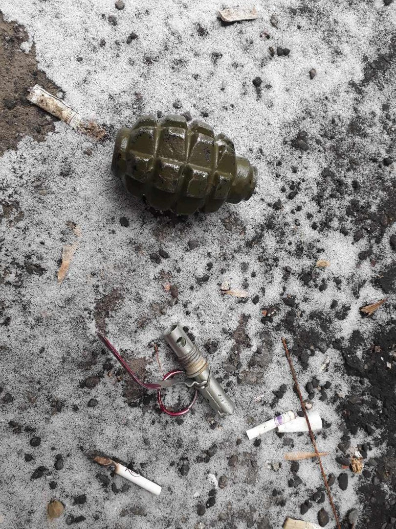 В центре Рязани была найдена граната