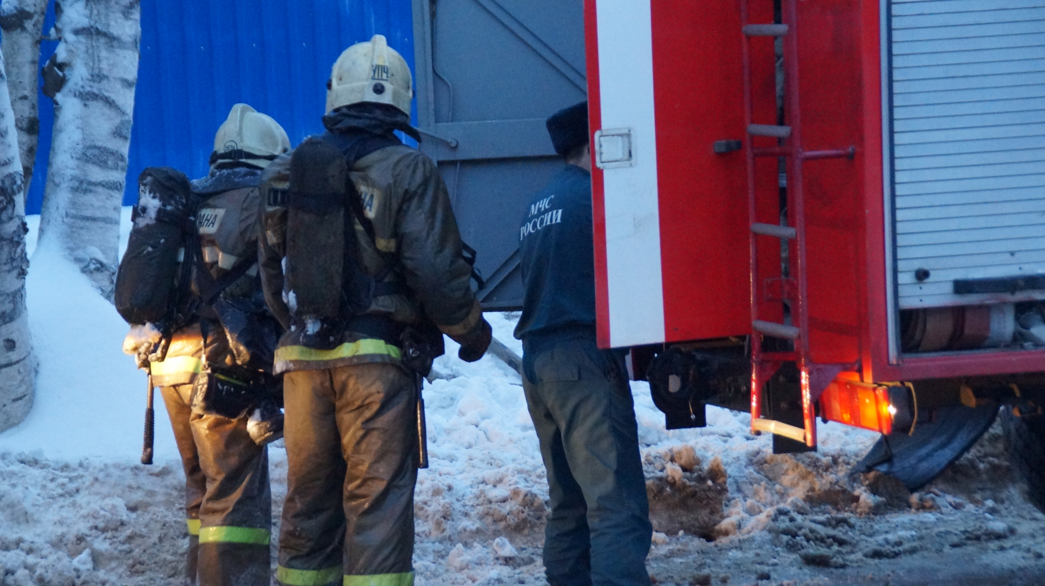 Пожар в Рязани - загорелась квартира в девятиэтажке на Сенной