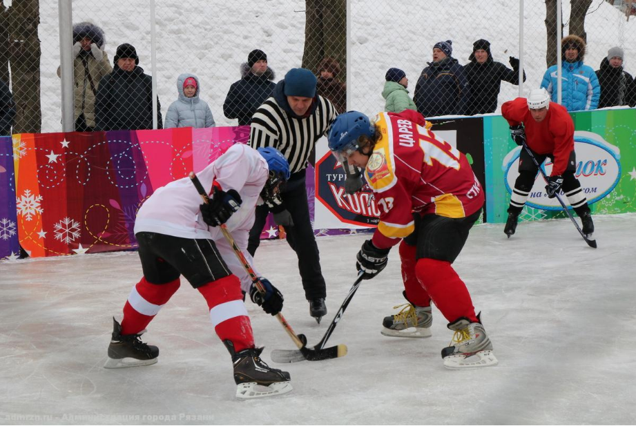 В Рязани на Лыбедском бульваре пройдет любительский хоккейный турнир