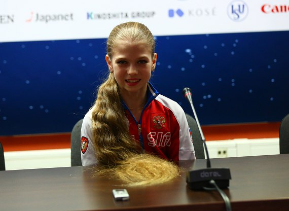 Рязанка Александра Трусова прокомментировала победу на чемпионате мира по фигурному катанию