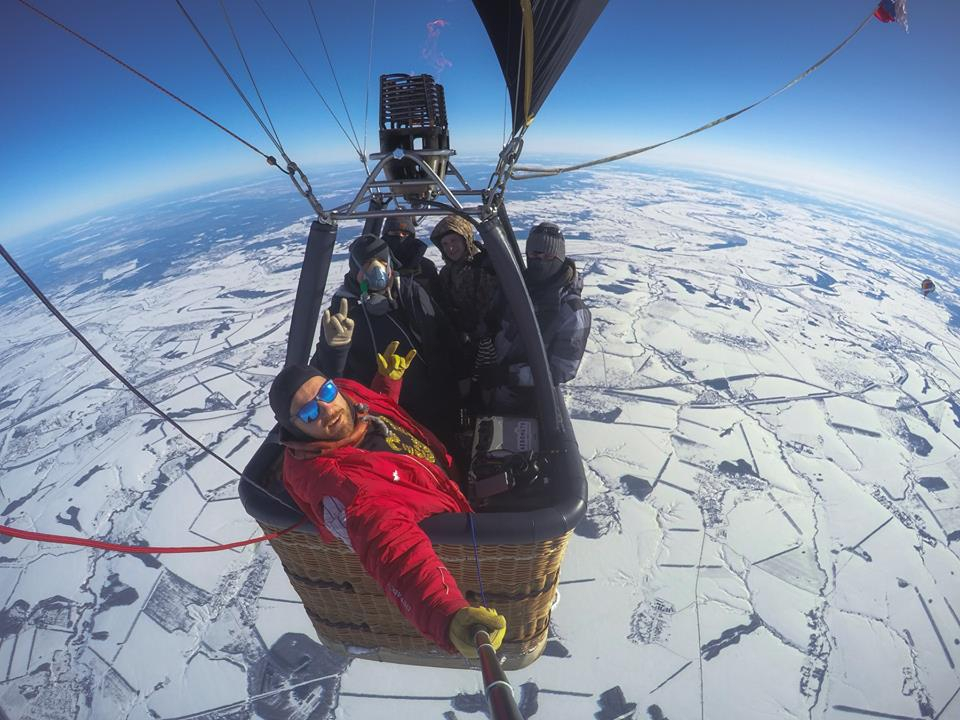 Рязанцы впервые поднялись на тепловом аэростате на высоту 5700 метров