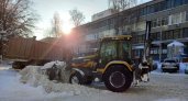Застройщики безвозмездно помогают очищать улицы от снега