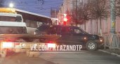 В центре Рязани произошло ДТП: на улице Ленина образовалась длинная пробка