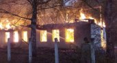 В Чучкове Рязанской области горело здание бывшего детсада