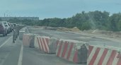 Водители в Рязани жалуются на отсутствие рабочих на Северной окружной