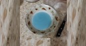 Жительница Рязани пожаловалась на голубую воду дома