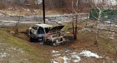 В Скопинском районе в сгоревшем автомобиле нашли труп мужчины