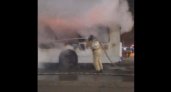 На Московском шоссе в Рязани выгорел троллейбус