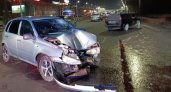 30-летняя рязанка на Renault Sandero врезалась в Ладу на Московском шоссе