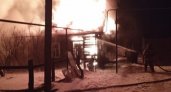 В Сараевском районе при пожаре в доме взорвались два газовых баллона