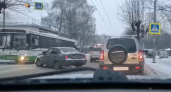 Утром 9 февраля в Рязани на улице Новой произошло ДТП