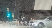 В Рязани на повороте на улицу Чкалова произошла массовая авария