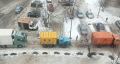В Недостоеве вытащили застрявший грузовик с турецкими номерами 