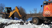 В Сасове из-за возможного подтопления домов вскрыли плотину через Сасовку