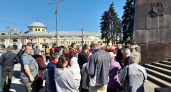 В Рязани у памятника Ленину собрались коммунисты в честь дня его рождения