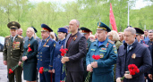 Рязанцы возложили цветы к Скорбященскому мемориалу перед Днем Победы