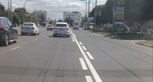 На Первомайском проспекте в Рязани после окончания капремонта останутся выделенные полосы