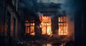 В Клепиковском районе сгорел дом
