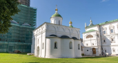 В Рязанском кремле отреставрировали главк с крестом Архангельского собора