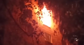 На улице Крупской в Рязани в пожаре пострадали мать и сын