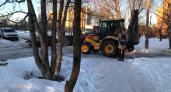В рязанской Госжилинспекции заявили о допустимости складирования снега во дворах