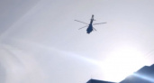 В Дашково-Песочне жители заметили низколетящий вертолет