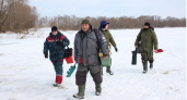 На Борковском затоне прошли соревнования по зимней рыбалке