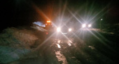 Под Рязанью два автомобиля скорой помощи ночью увязли в грязи