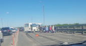 В ДТП с автобусом на Солотчинском мосту в Рязани никто не пострадал