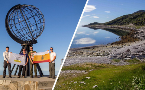 "Ощущение, что ты на краю земли" - как рязанские путешественники побывали на мысе Нордкап в Норвегии