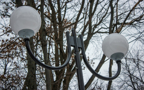 В парке Гагарина впервые за много лет появилось освещение