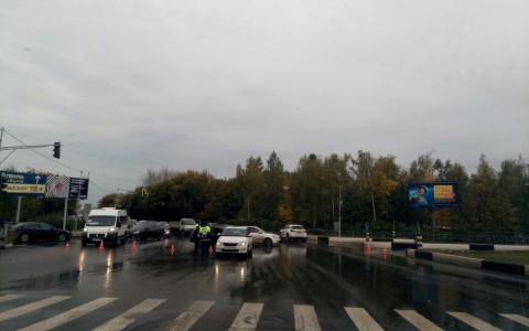 Из-за "Кросса нации" в центре Рязани перекрыто движение, собралась пробка