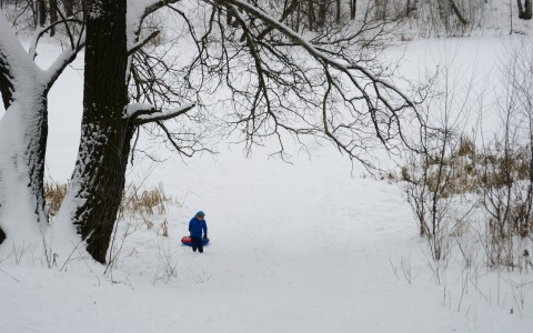 В воскресенье будет облачно с морозом до -14