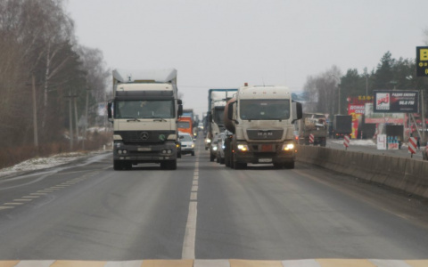 В апреле в Рязанской области ограничат движение грузовиков