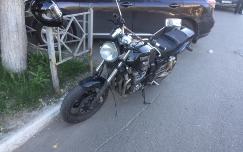 ДТП в Горроще -  перевернулся 21-летний мотоциклист