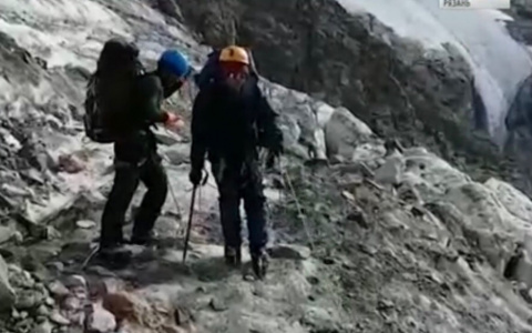 Альпинисты из Рязани покорили гору Дыхтау