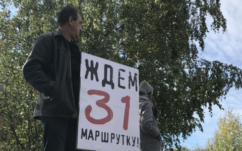 Обращение жительницы Дягилево: "Люди ходят пешком до остановки почти 2 километра"