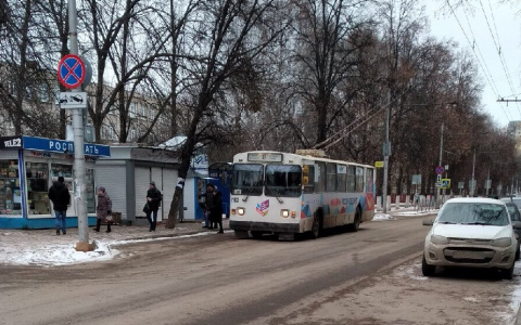 Рязанский троллейбус, горевший две недели назад, вышел в рейс