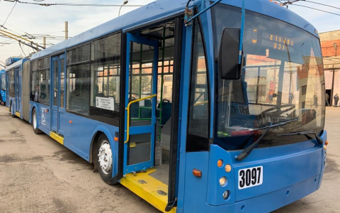 Маршруты №№3 и 5: первые московские троллейбусы вышли на улицы Рязани