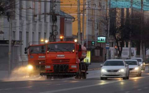 Во вторник и четверг: в Рязани будут дезинфицировать улицы