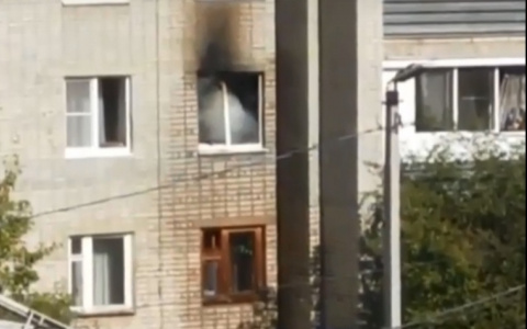 Эвакуировали 50 человек: в десятиэтажке на улице Рытикова сгорела квартира