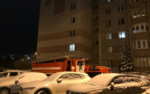 Пожар на улице Советской Армии потушили за 20 минут