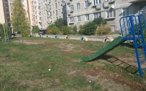 Похоже на Припять: рязанцы пожаловались на состояние детской площадки по улице Новая