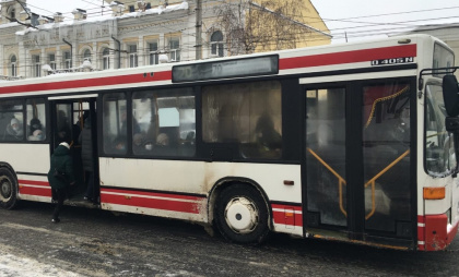 Из-за перекрытия центра Рязани изменится схема передвижения общественного транспорта