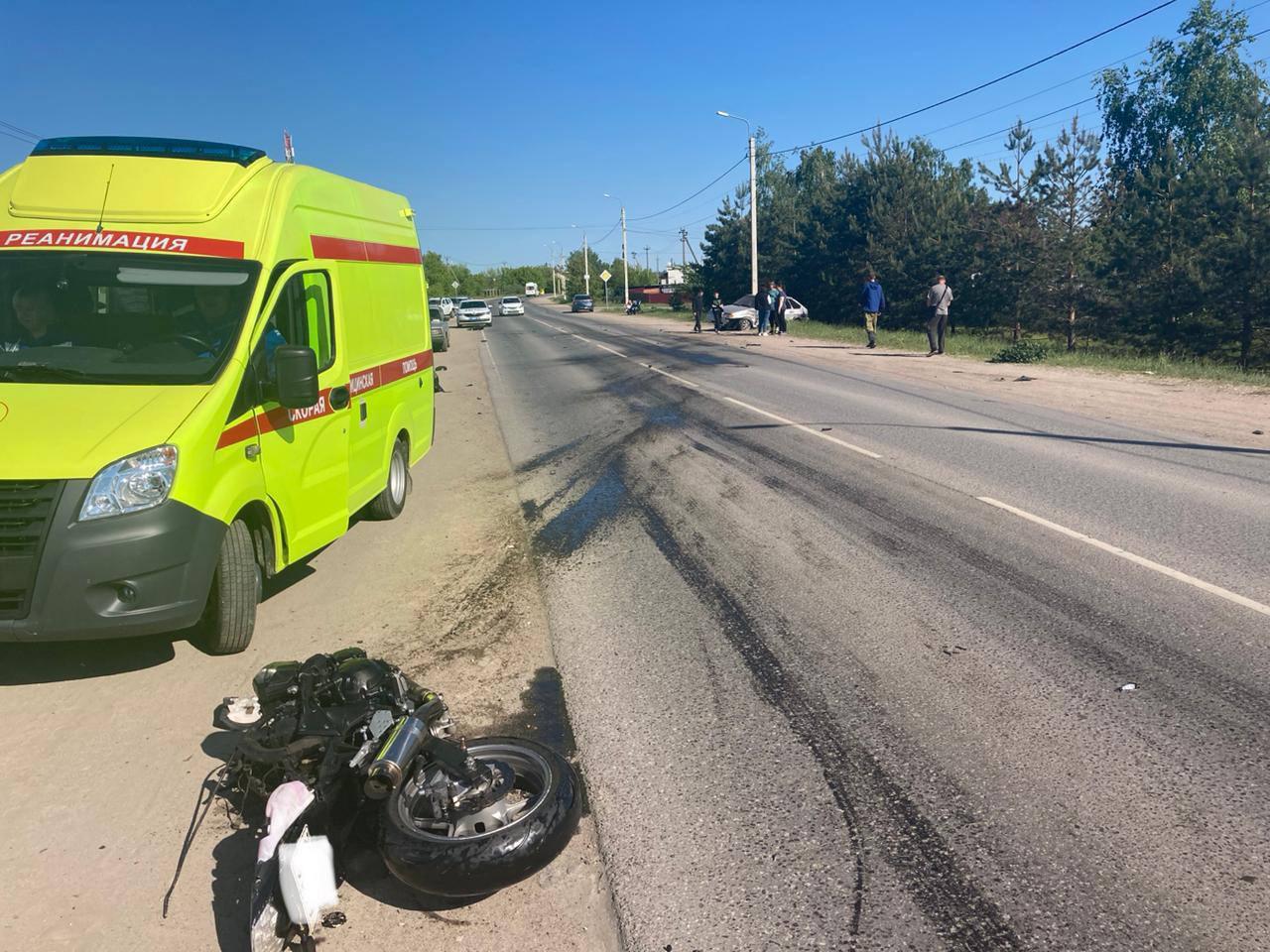 Установлена личность погибшего в ДТП мотоциклиста