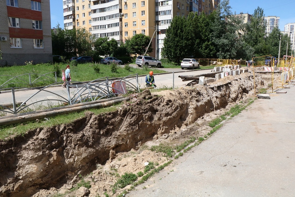 На улице Шереметьевской в Рязани начался капремонт теплотрассы - Новости  всех регионов России